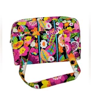 Vera Bradley Va Va Bloom Floral Print Shoulder Bag Handbag Purse